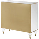  Coaster Furniture Astilbe 951851 2-door Mirrored Accent Cabinet - Silver and Champagne IMAGE 7