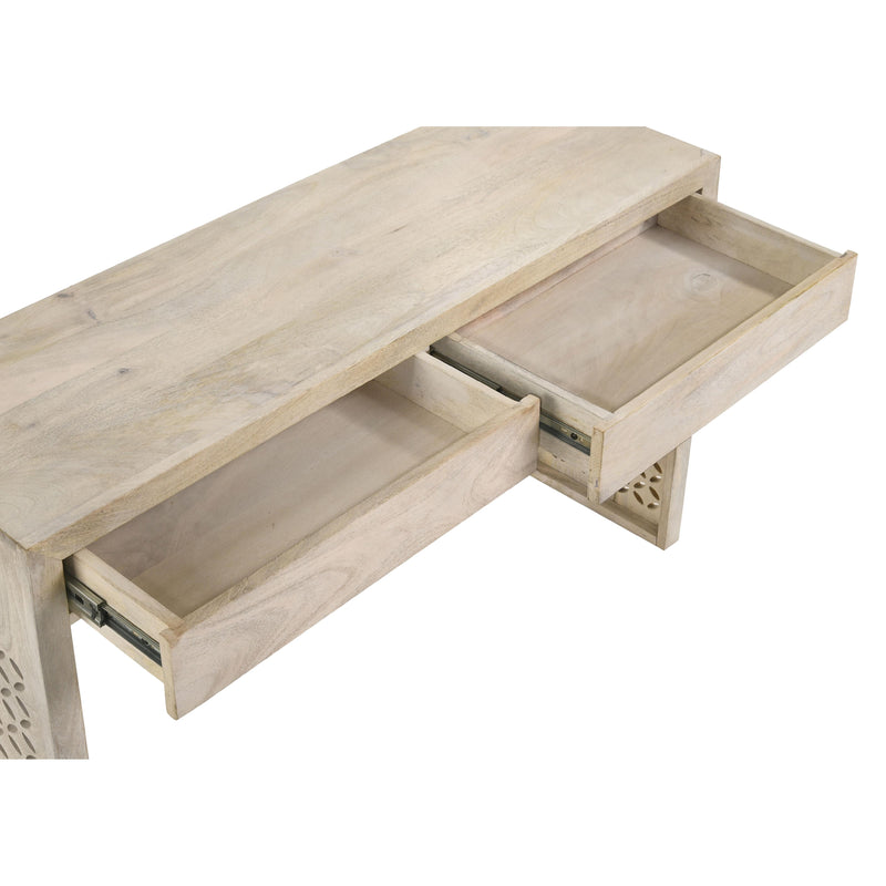  Coaster Furniture Rickman 959543 2-Drawer Wood Entryway Console Table - White Washed IMAGE 10