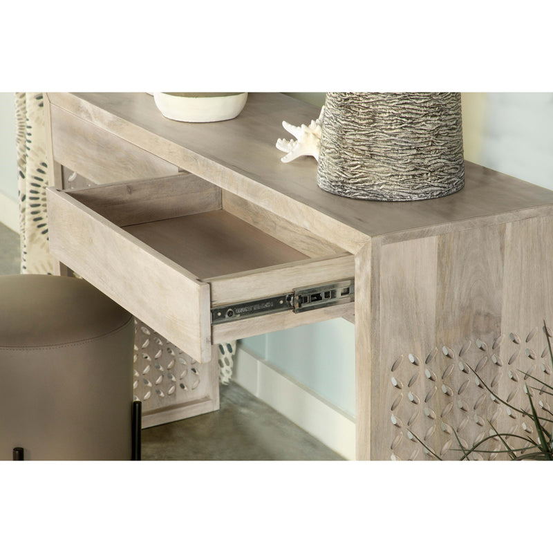  Coaster Furniture Rickman 959543 2-Drawer Wood Entryway Console Table - White Washed IMAGE 12