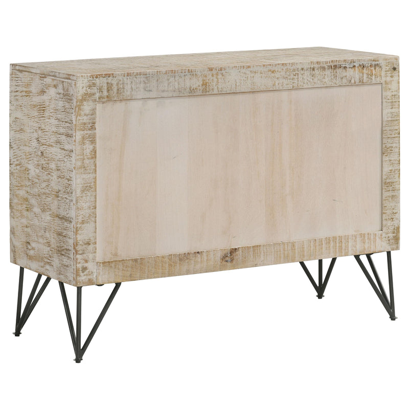  Coaster Furniture Eileen 959652 2-door Wood Storage Accent Cabinet - White Washed IMAGE 7