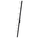  Coaster Furniture Zayan 969557 32 x 71 Inch Floor Mirror LED Lighting - Black Gloss IMAGE 6