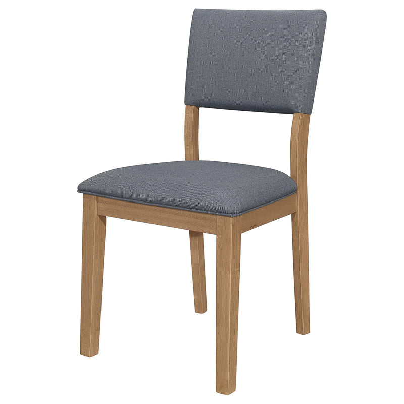  Coaster Furniture Sharon 104172 Fabric Upholstered Dining Side Chair - Brown IMAGE 4