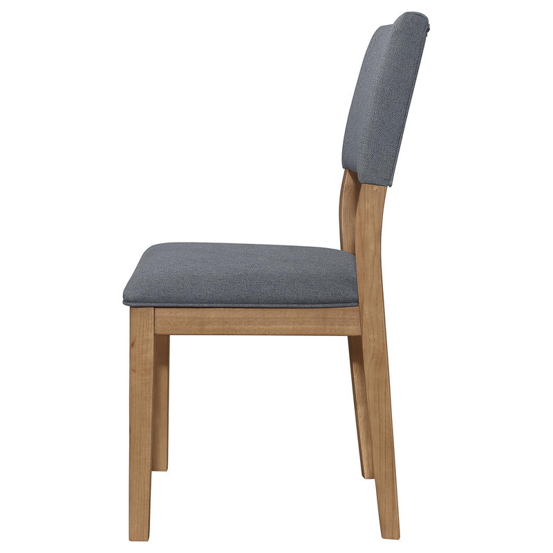  Coaster Furniture Sharon 104172 Fabric Upholstered Dining Side Chair - Brown IMAGE 5