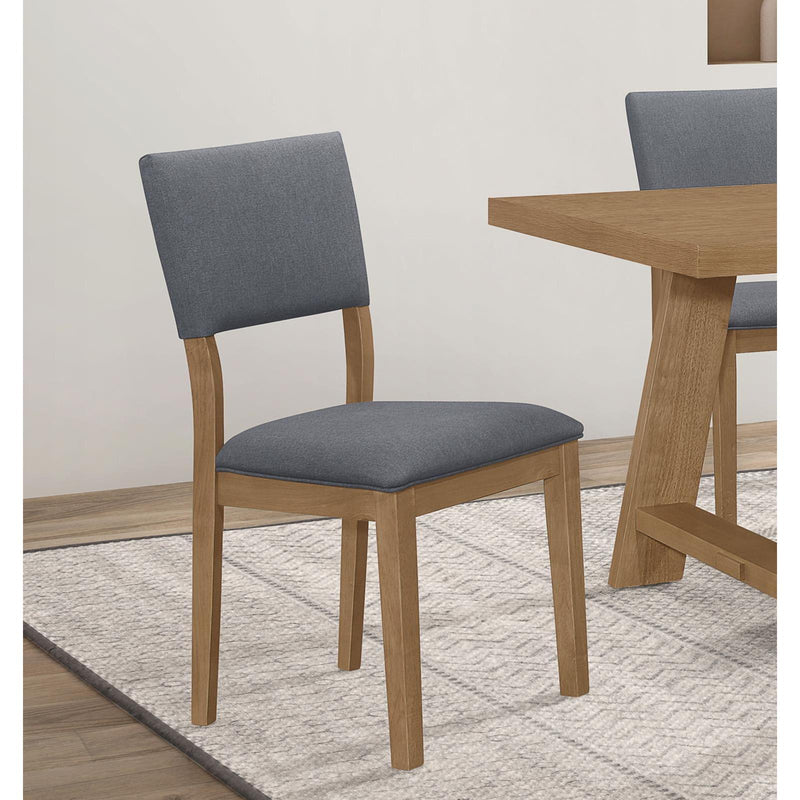  Coaster Furniture Sharon 104172 Fabric Upholstered Dining Side Chair - Brown IMAGE 9