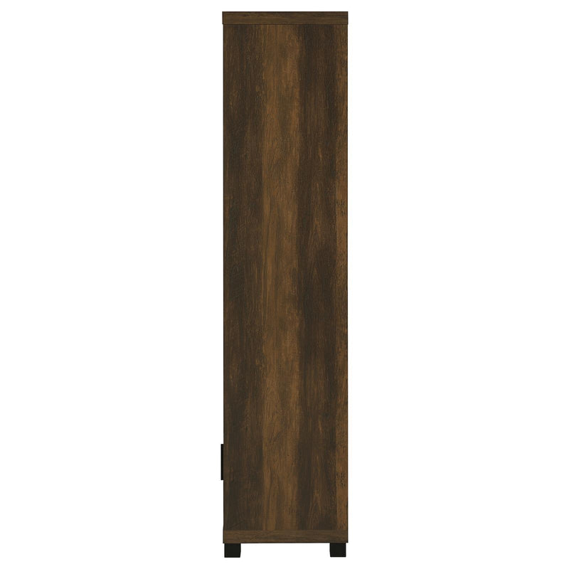  Coaster Furniture Sachin 707736 3-shelf Engineered Wood Media Tower - Dark Pine IMAGE 5