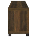  Coaster Furniture Sachin 736293-SET 3-piece Entertainment Center with 79" TV Stand - Dark Pine IMAGE 13