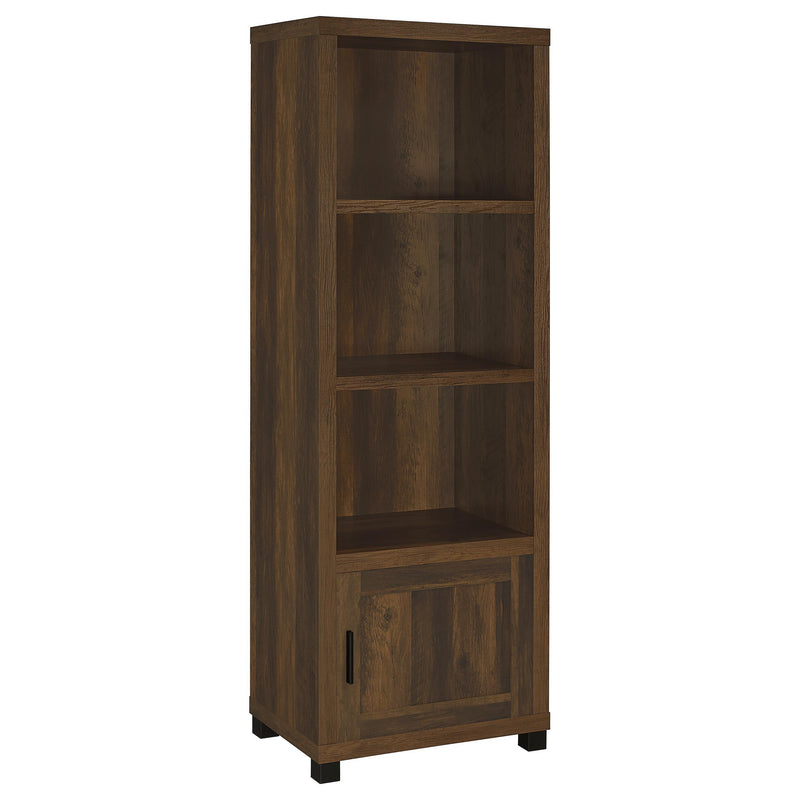  Coaster Furniture Sachin 736293-SET 3-piece Entertainment Center with 79" TV Stand - Dark Pine IMAGE 2