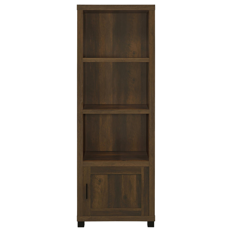  Coaster Furniture Sachin 736293-SET 3-piece Entertainment Center with 79" TV Stand - Dark Pine IMAGE 4