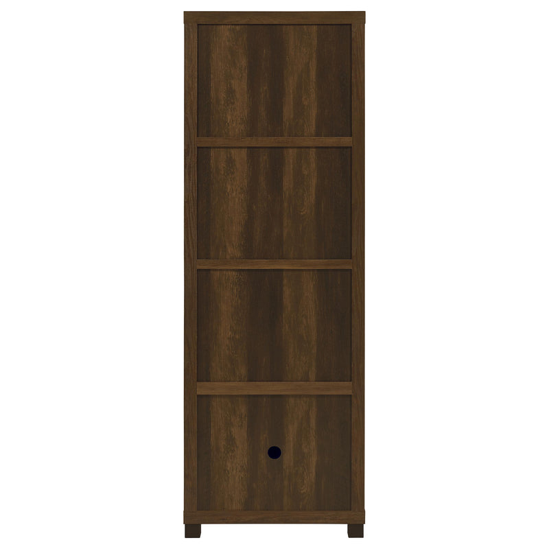  Coaster Furniture Sachin 736293-SET 3-piece Entertainment Center with 79" TV Stand - Dark Pine IMAGE 7