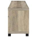  Coaster Furniture Sachin 736283-SET 3-piece Entertainment Center with 79" TV Stand - Antique Pine IMAGE 15