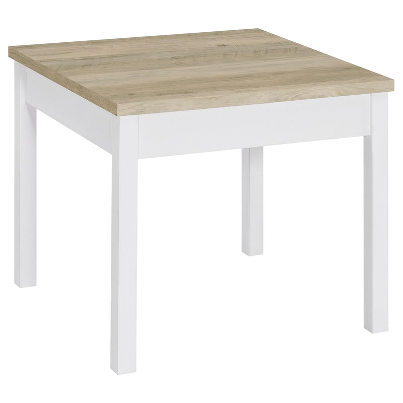  Coaster Furniture Stacie 709950 3-piece Coffee Table Set - Distressed Pine and White IMAGE 6