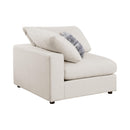  Coaster Furniture Serene 551321-SETA 4 pc Upholstered Modular Sectional - Beige IMAGE 3