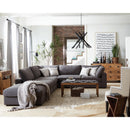  Coaster Furniture Serene 551324-SETA 4 pc Upholstered Modular Sectional - Charcoal IMAGE 2