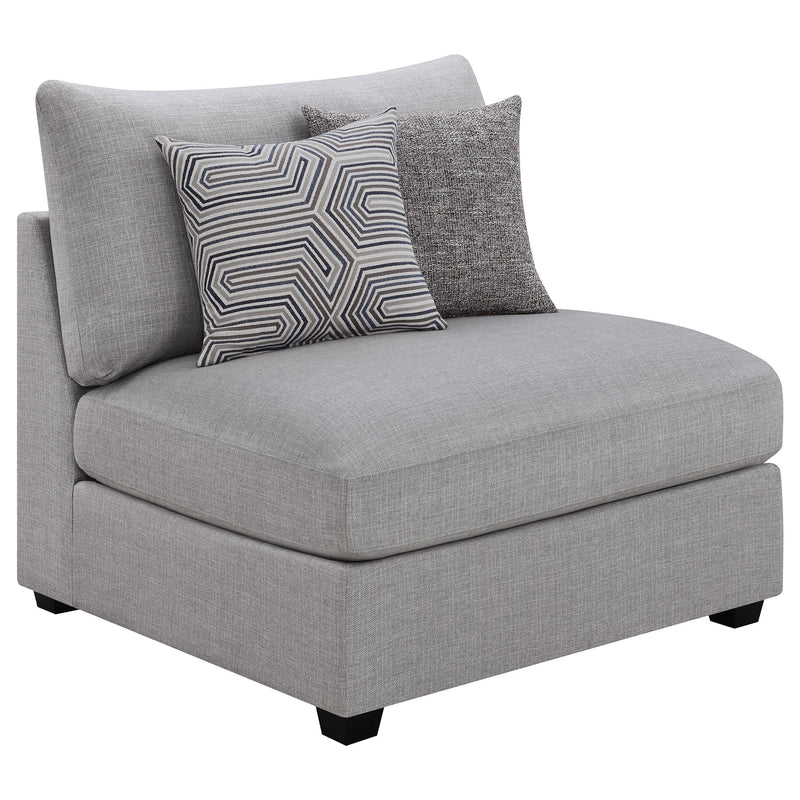  Coaster Furniture Cambria 551511-S4B 4 pc Upholstered Modular Sectional - Grey IMAGE 6