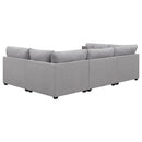  Coaster Furniture Cambria 551511-SET 6 pc Upholstered Modular Sectional - Grey IMAGE 12