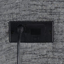  Coaster Furniture Bahrain 609541T 5-piece Upholstered Home Theater Seating - Charcoal IMAGE 3