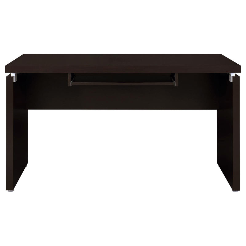  Coaster Furniture Skylar 800891-S4 2-Piece Home Office Set L-Shape Desk With File Cabinet - Cappuccino IMAGE 4