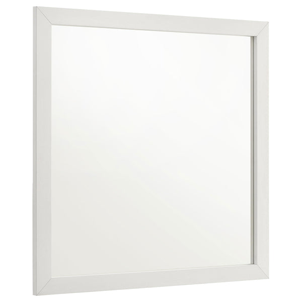  Coaster Furniture Marceline 222934 Dresser Mirror - White IMAGE 1