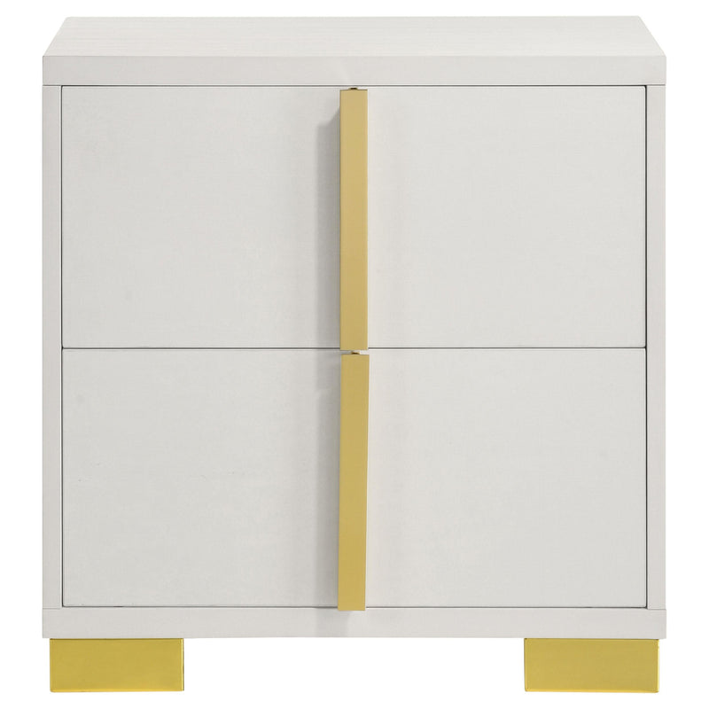  Coaster Furniture Marceline 222932 2-Drawer Nightstand - White IMAGE 5