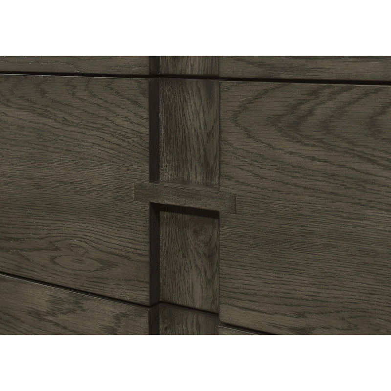  Coaster Furniture Kelly 107965 3-Drawer Storage Dining Sideboard Buffet - Dark Grey IMAGE 9