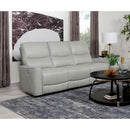  Coaster Furniture Greenfield 610261P Upholstered Power Reclining Sofa - Dove Grey IMAGE 2