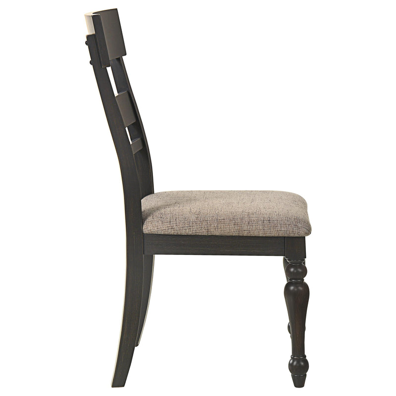  Coaster Furniture Bridget 108222 Wood Dining Side Chair - Charcoal IMAGE 8