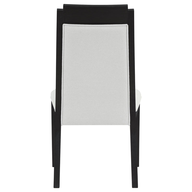  Coaster Furniture Brookmead 108232 Wood Dining Side Chair - Ivory and Black IMAGE 7