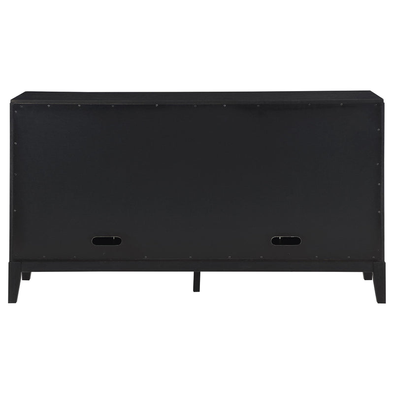  Coaster Furniture Brookmead 108235 4-door Sideboard Buffet Storage Cabinet - Black IMAGE 8