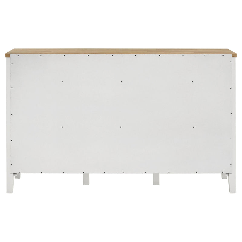  Coaster Furniture Hollis 122245 2-door Dining Sideboard Buffet Storage Cabinet - White IMAGE 8