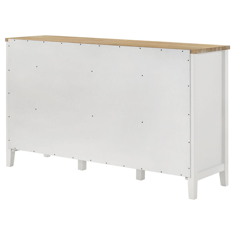  Coaster Furniture Hollis 122245 2-door Dining Sideboard Buffet Storage Cabinet - White IMAGE 9