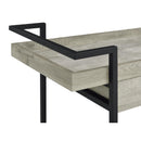  Coaster Furniture Ventura 181005 1-Drawer Engineered Wood Bar Cart - Grey Driftwood IMAGE 9