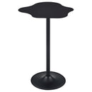  Coaster Furniture Keanu 182230 Curved 29-inch Cloud-Shaped Bistro Bar Table - Black IMAGE 3
