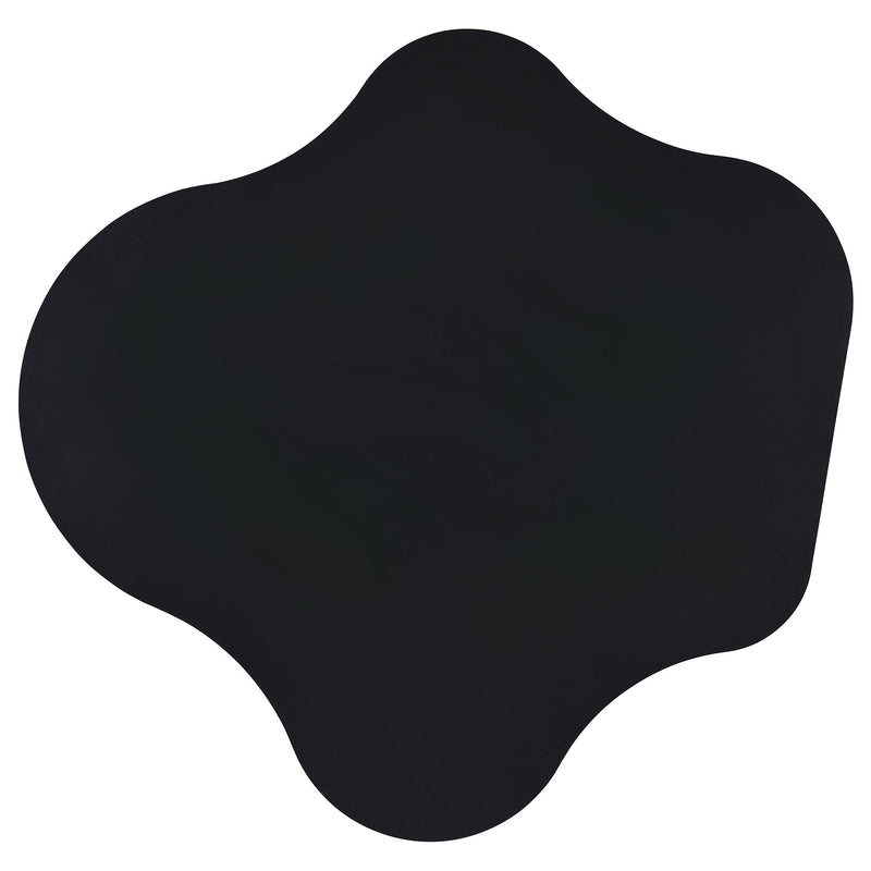  Coaster Furniture Keanu 182230 Curved 29-inch Cloud-Shaped Bistro Bar Table - Black IMAGE 8