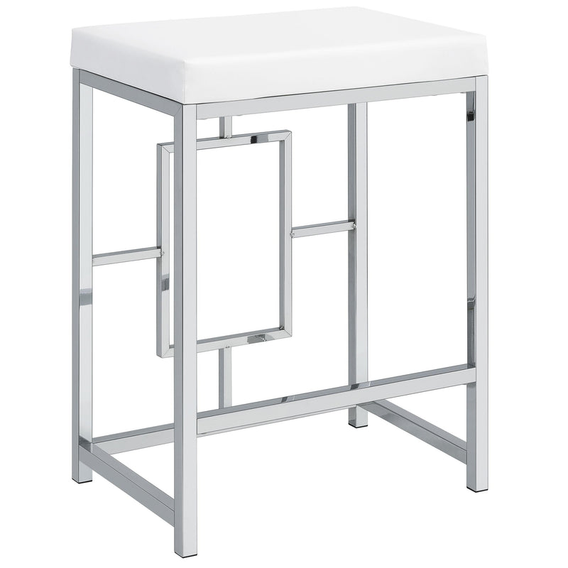  Coaster Furniture Jackson 182714 4-piece Multipurpose Counter Height Table Set - White IMAGE 10