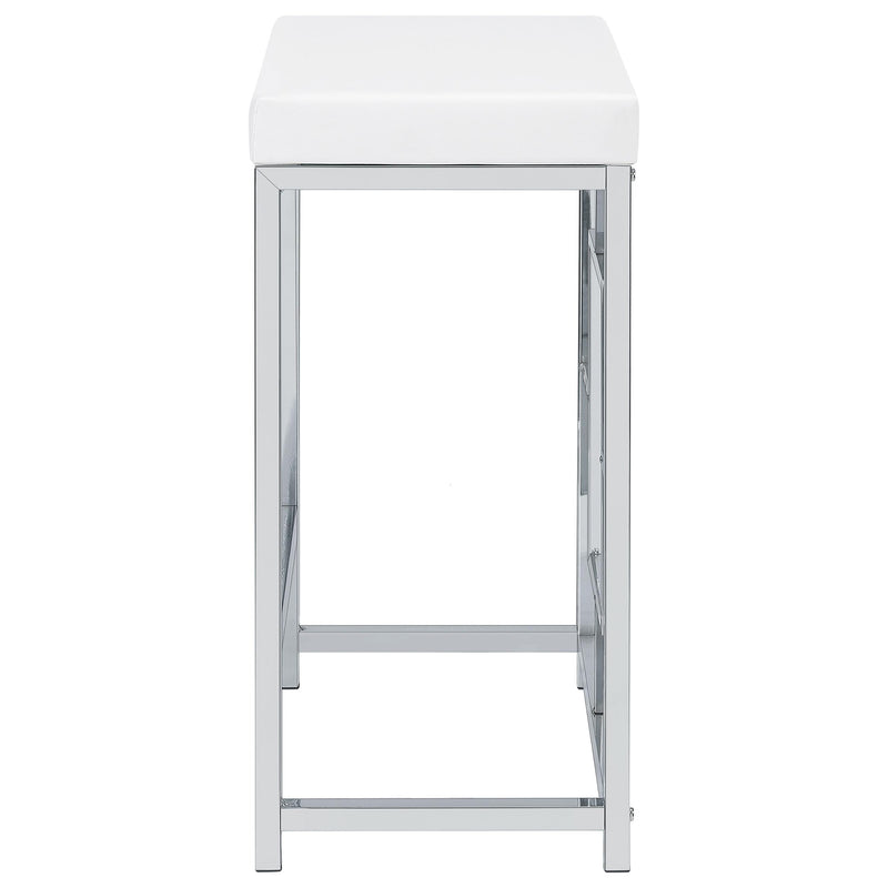  Coaster Furniture Jackson 182714 4-piece Multipurpose Counter Height Table Set - White IMAGE 13