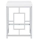  Coaster Furniture Jackson 182714 4-piece Multipurpose Counter Height Table Set - White IMAGE 15