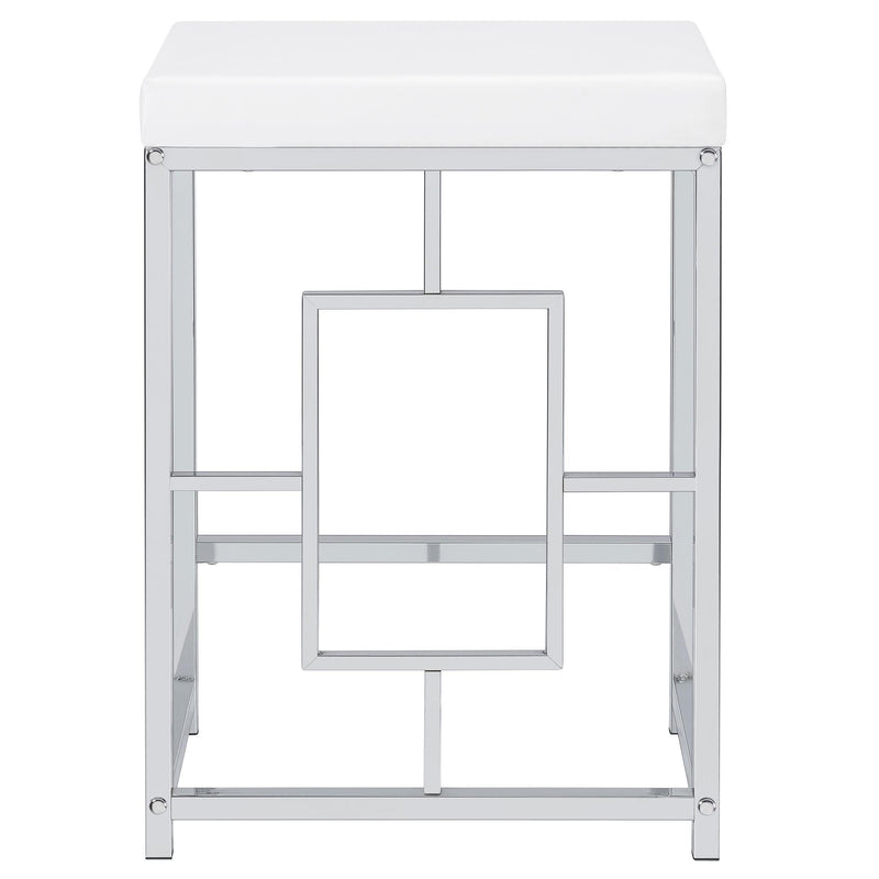  Coaster Furniture Jackson 182714 4-piece Multipurpose Counter Height Table Set - White IMAGE 15