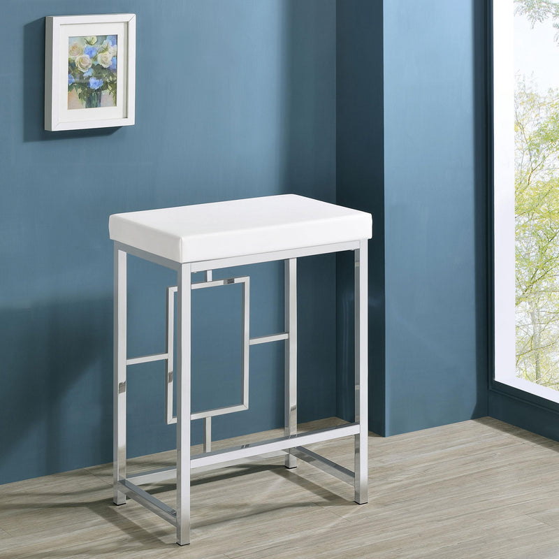  Coaster Furniture Jackson 182715 5-piece Multipurpose Counter Height Table Set - White IMAGE 17