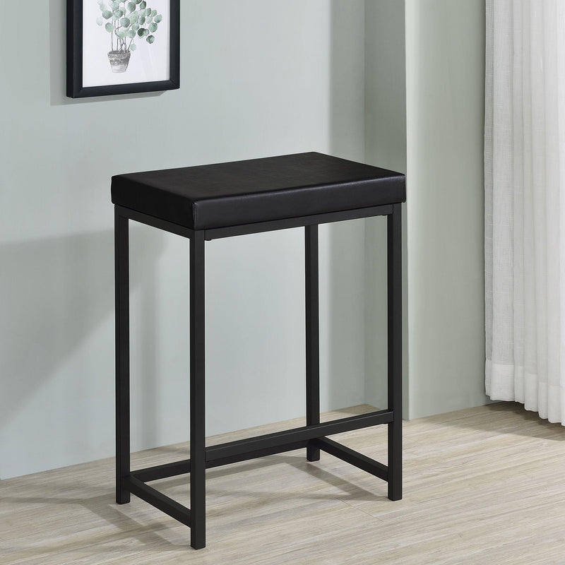  Coaster Furniture Hawes 182724 4-piece Multipurpose Counter Height Table Set - Black IMAGE 18