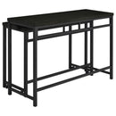  Coaster Furniture Hawes 182724 4-piece Multipurpose Counter Height Table Set - Black IMAGE 7