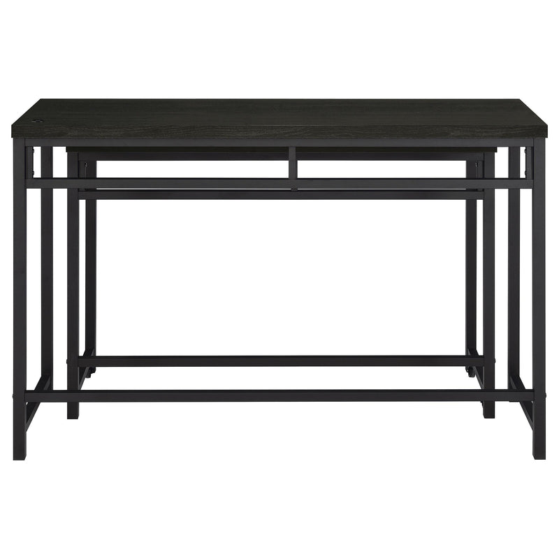  Coaster Furniture Hawes 182724 4-piece Multipurpose Counter Height Table Set - Black IMAGE 8