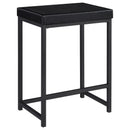  Coaster Furniture Hawes 182724 4-piece Multipurpose Counter Height Table Set - Black IMAGE 9
