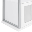  Coaster Furniture Risley 182798 2-door Circular LED Home Bar Cabinet - White High Gloss IMAGE 19