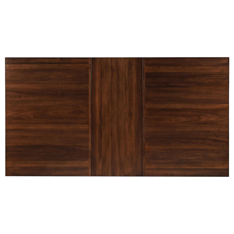  Coaster Furniture Briarwood 182991 77-inch Extension Leaf Dining Table - Mango Oak IMAGE 6
