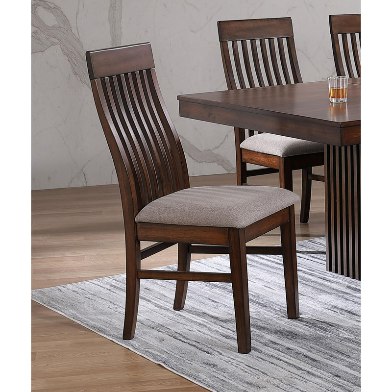  Coaster Furniture Briarwood 182992 Wood Dining Side Chair - Mango Oak IMAGE 2