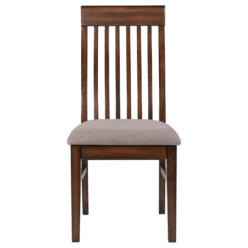  Coaster Furniture Briarwood 182992 Wood Dining Side Chair - Mango Oak IMAGE 3