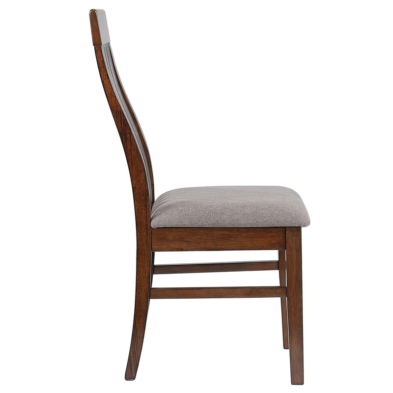  Coaster Furniture Briarwood 182992 Wood Dining Side Chair - Mango Oak IMAGE 8