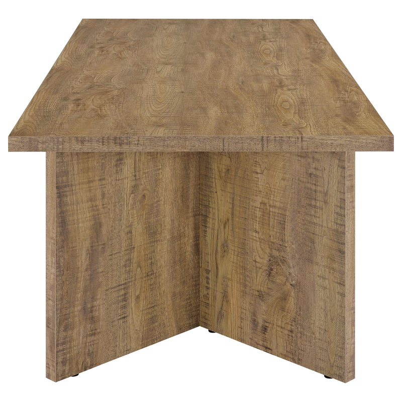  Coaster Furniture Jamestown 183020 84-inch Composite Wood Dining Table - Mango IMAGE 5