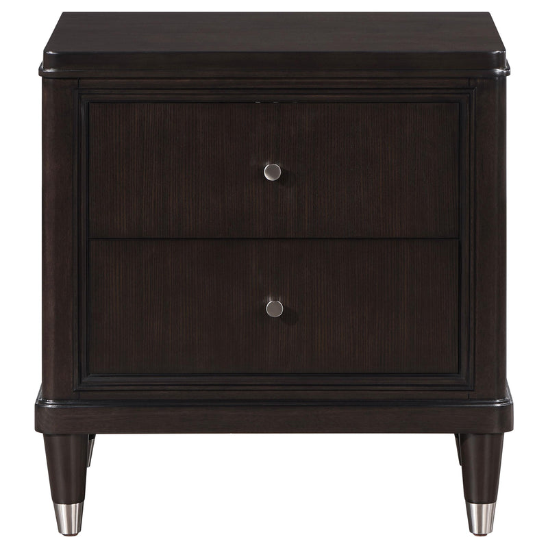  Coaster Furniture Emberlyn 223062 2-Drawer Nightstand - Brown IMAGE 3