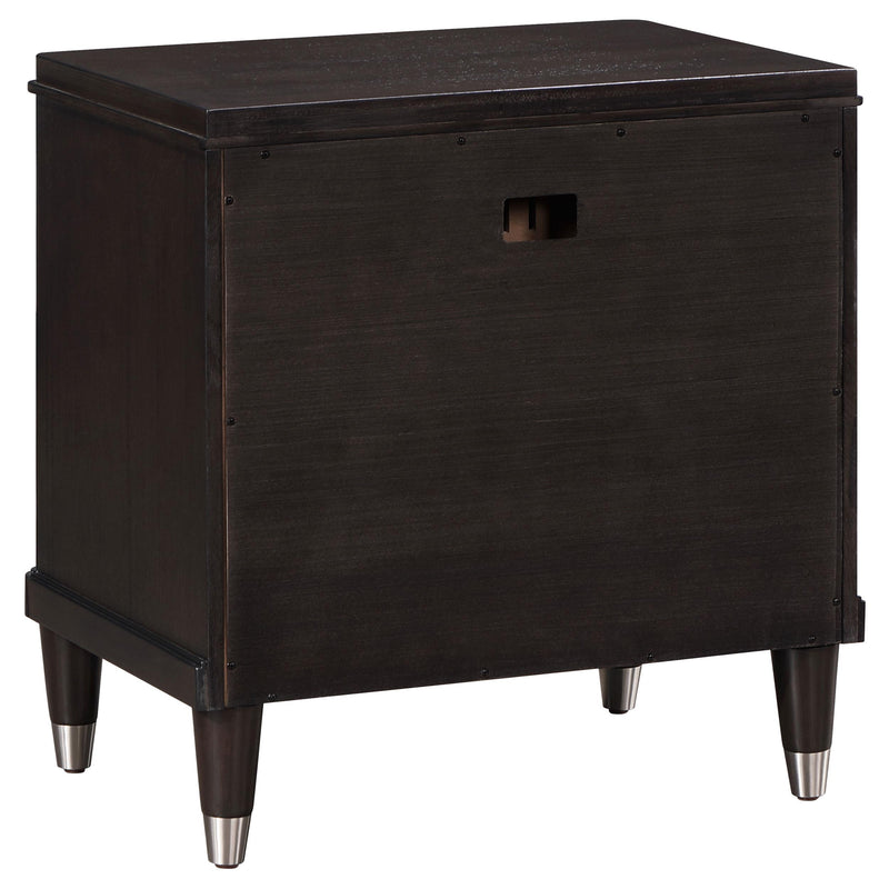  Coaster Furniture Emberlyn 223062 2-Drawer Nightstand - Brown IMAGE 5
